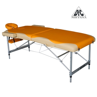 Массажный стол DFC NIRVANA Elegant Premium TS2010_OB оранжевый с бежевым