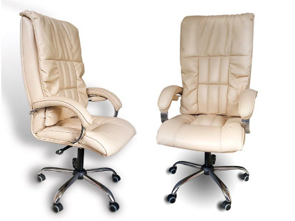 Массажное кресло офисное EGO BOSS EG1001 в комплектации LUX (карамель)