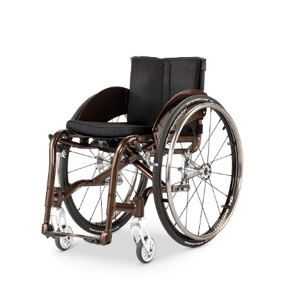 Кресло-коляска механ. активная MEYRA 1.360 ZX1 (MEDIUM) шир.сид. 40 см, цвет рамы-серебро