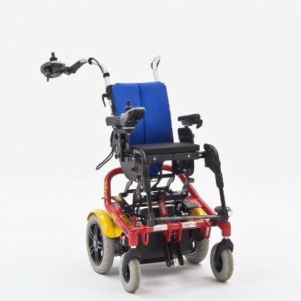 Кресло-коляска Отто Бокк Skippy с электроприводом (30 см,серебряный металлик)