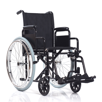 Кресло-коляска Ortonica BASE 130 18″ UU (45,5 см), чёрная рама