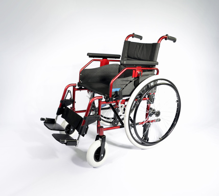 Кресло-коляска Титан LY-710-128LQ (43 см) литые колеса