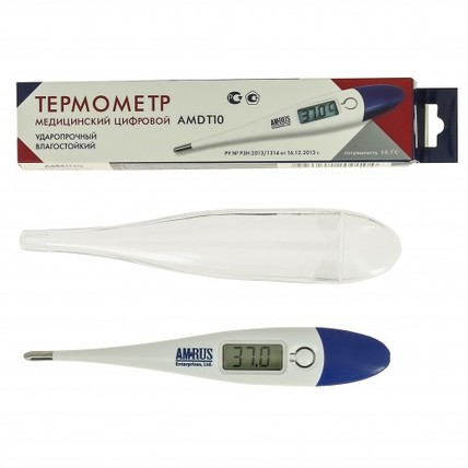Электронный термометр Amrus AMDT 10