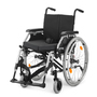 Кресло-коляска механ. MEYRA EuroChair2 2.750 (38см) литые колеса, цв.рамы серебро