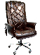 Офисное массажное кресло EGO PRIME EG-1003 LUX комплектации Шоколад