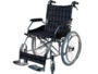 Кресло-коляска инвалидная облегченная алюминиевая складная, ширина сиденья 45 см (LY-710-011)