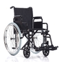 Кресло-коляска Ortonica BASE 130 16″ PU (40,5 см), чёрная рама